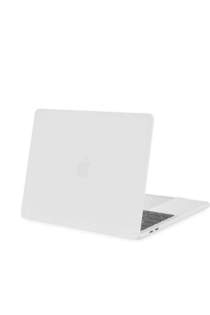 Compatible with MacBook Pro 13 inch Case 2021 2020 2019 2018 2017 2016 Release A2338 M1 A2289 A2251 A2159 A1989 A1706 A1708 Fully Vented Hardshell Cover for 13 inch MacBook Pro Case,Frosted Clear - Image 3