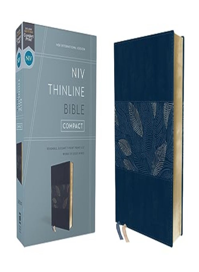 NIV THINLINE BIB COMPACT LEATHERSOFT BLU 
