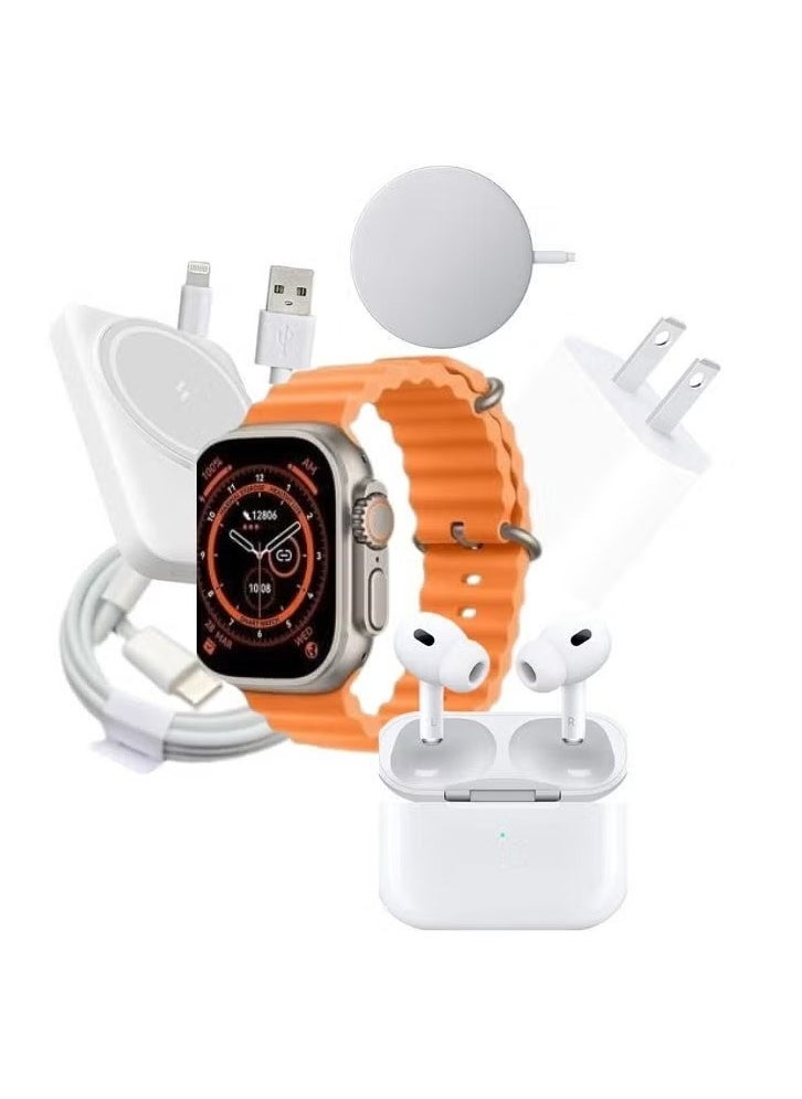 Generic - Unique Combination P10 Mobile Phone Accessories And Smart Watch 8 In 1 - Image 1