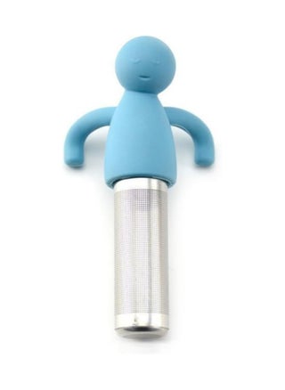 Stainless Steel Tea Infuser - Extra Fine Mesh Tea Strainer with Silicone Handle, 4.3 Inch (Blue) - pzsku/Z37C50DB80C76AC1B0435Z/45/1741940535/789b00b7-f42a-4b0f-bd4f-f9fcd13ce84c