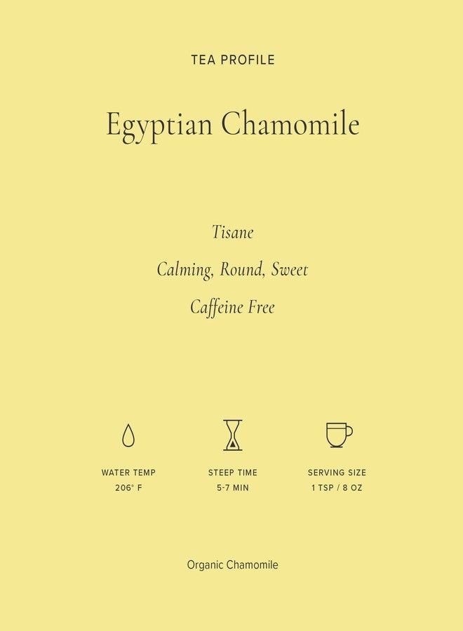 Art of Tea | Organic Egyptian Chamomile Tea Bags (Naturally Caffeine Free) | 12 Count Sampler Box - Image 4