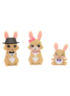 ENCHANTIMALS Royal Family Toy Set Brystal Bunny Doll (6In) With 3 Bunny Figures And 4 Accessories Great Gift For 38 Year Olds  - Image 3