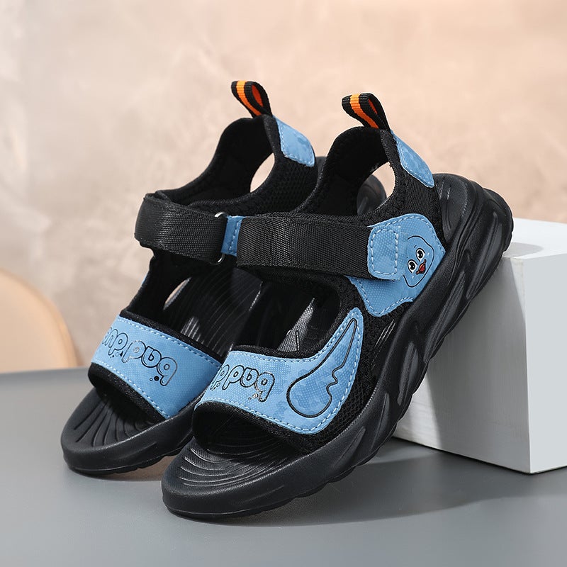 Boys Sandals Summer Open-Toe Lightweight Beach Shoes Fashionable Children'S Non-Slip Soft Sole Boys Trendy Shoes - Image 4