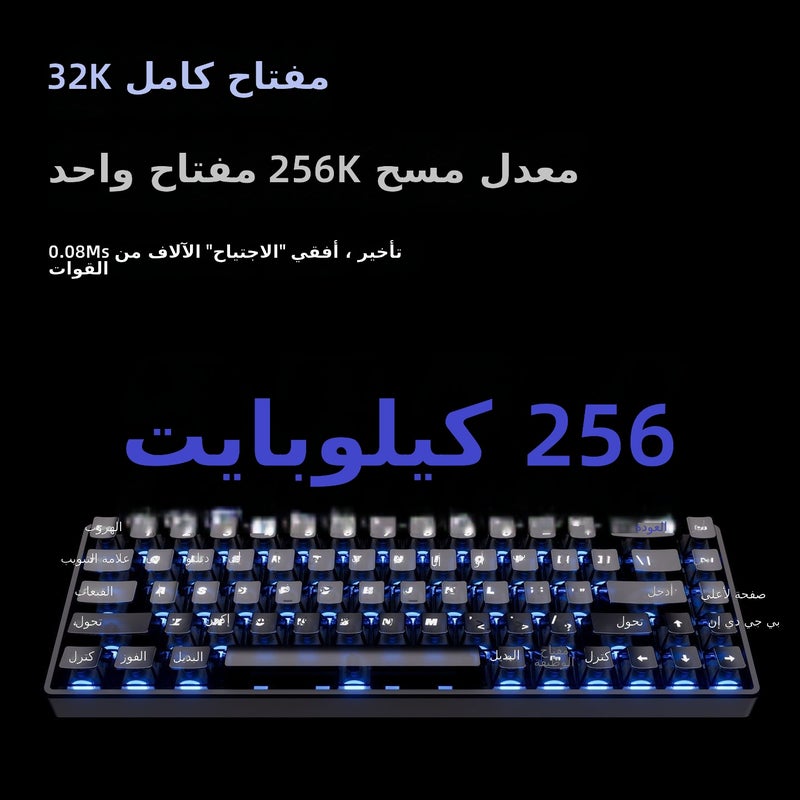 ATK 68 V3 HE Top-Frosted White RGB Wired Gaming Mechanical Keyboard - 68  Keys - Image 3