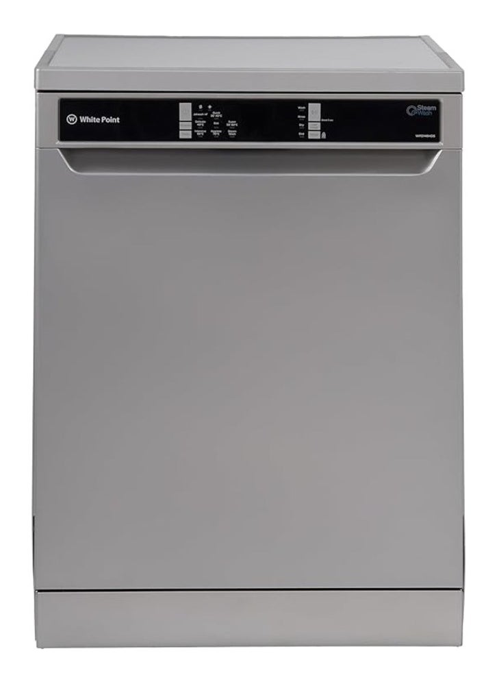 WhitePoint Dishwasher 14 Person,8 Programs,Silver,WPD148HDS  - Image 1