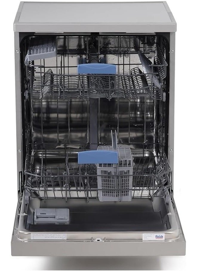 WhitePoint Dishwasher 14 Person,8 Programs,Silver,WPD148HDS  - Image 2
