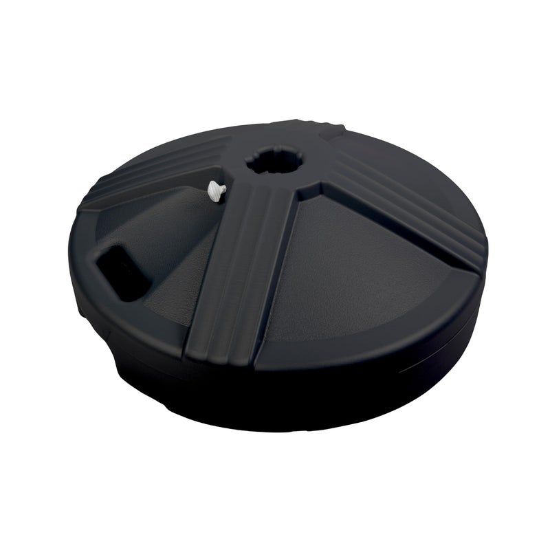 US Weight Durable Fillable Umbrella Base Designed to be Used with a Patio Table (Black) - Image 1