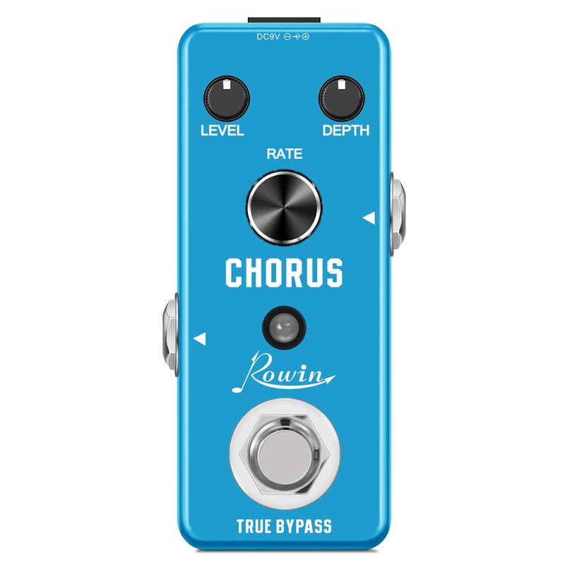 Rowin Analog Chorus Pedal for Electric Guitar Bass True Bypass LE-304 - Image 1