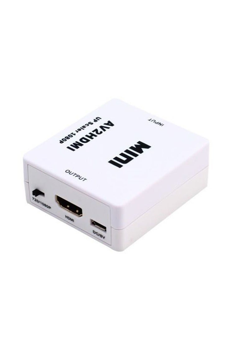 1080P Converter Adapter Connector HDMI To AV Composite CVBS S-Video RCA NTSC PAL - Image 3