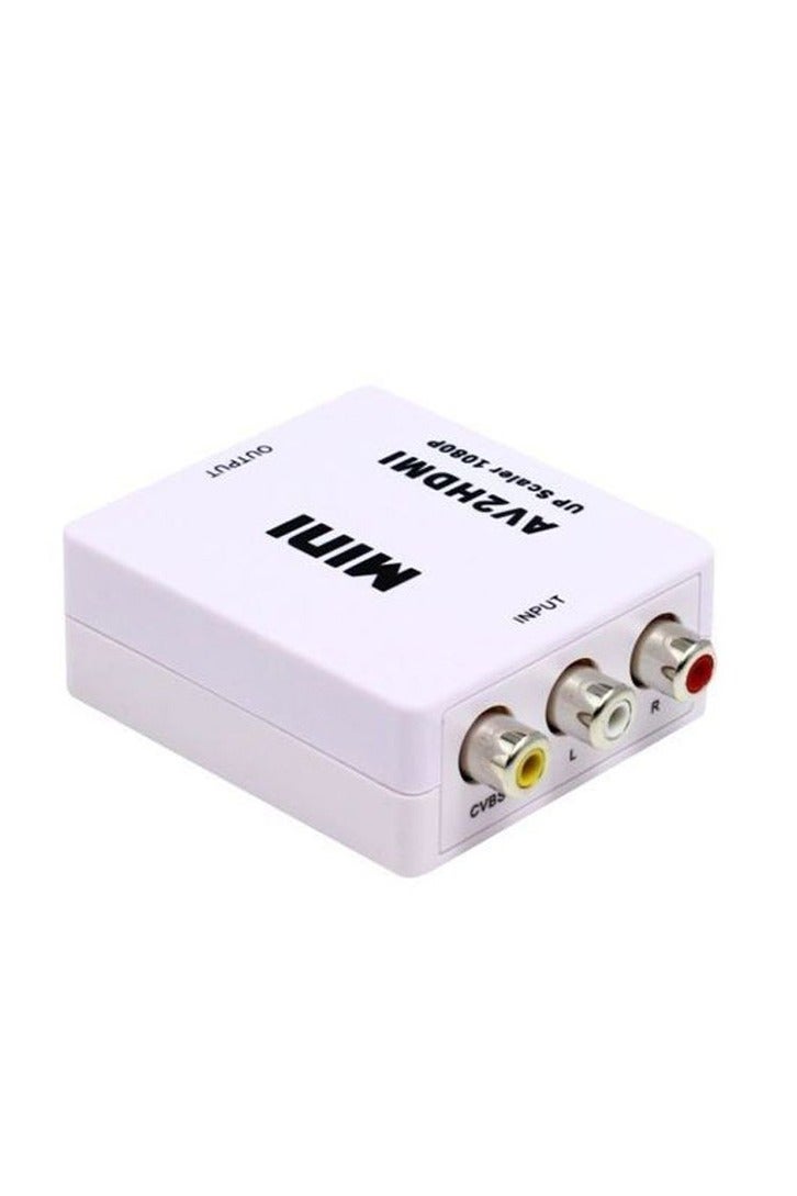 1080P Converter Adapter Connector HDMI To AV Composite CVBS S-Video RCA NTSC PAL - Image 2