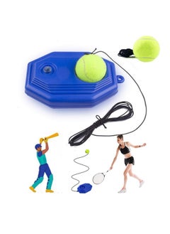 Senston Tennis Training Ball Tennis Trainer Rebound Ball Tennis Trainer Devices Trainer Base + 2 Training Ball  - Image 1