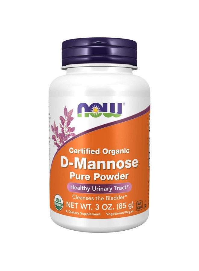 now Supplements Dmannose Powder Nongmo Project Verified Healthy Urinary Tract* 3Ounce - Image 2