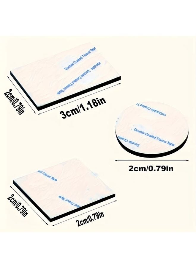 60pcs Black Double Sided Foam Tape Super Strong Mounting For Walls Doors Crafts - Image 3