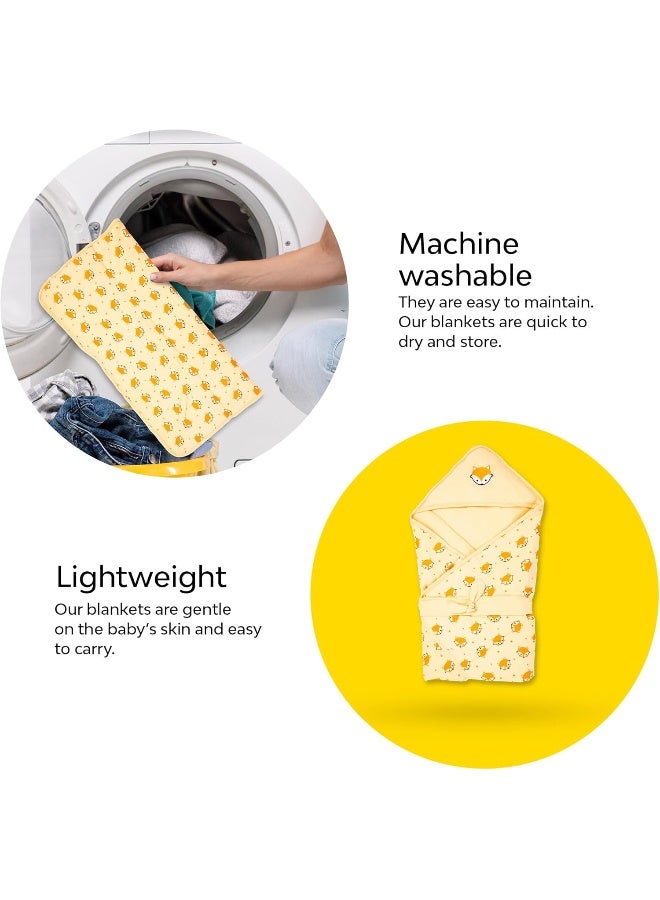 ماي نيو بون غطاء بطانية للأطفال بغطاء للرأس 3 في 1 من 10CLUB ماي نيوبورن من 10CLUB - Image 5