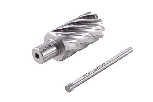 ACTOOL 1-3/8" Diameter × 2" Depth of Cut HSS ANNULAR Cutter with 3/4'' Weldon Shank - Image 3