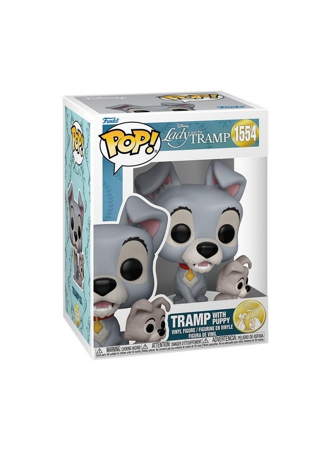Funko Pop! Disney: Lady and The Tramp - Tramp with Puppy - Image 1