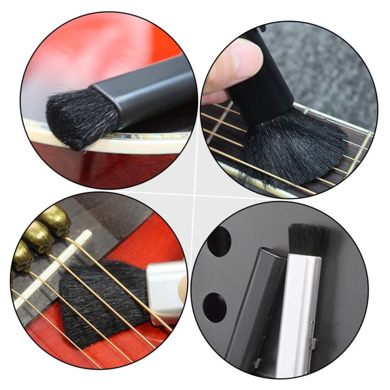 6Pcs Telescopic Cleaning Brush Set For Guitar Ukulele Piano Dust Removal - Image 5