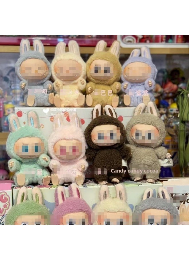 Generic - Bubble Cloth Gum Face Ornaments Malone Generation Plush Toy Doll Handmade-Color:Not The Second Generation [baba] - Image 1