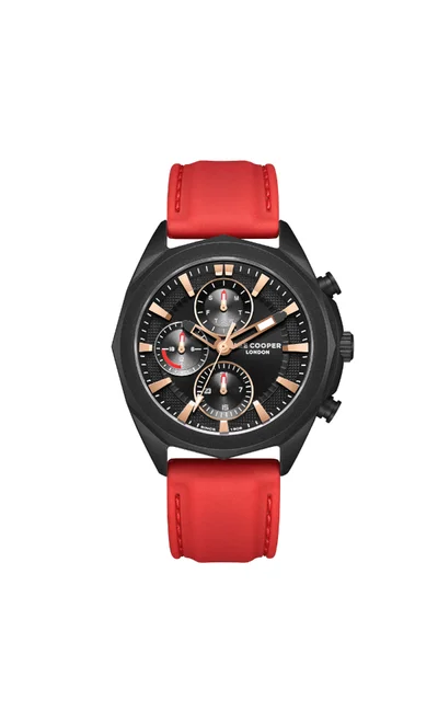Lee Cooper Men's Silicone Multi Function Watch LC07990.658 - 44 mm
