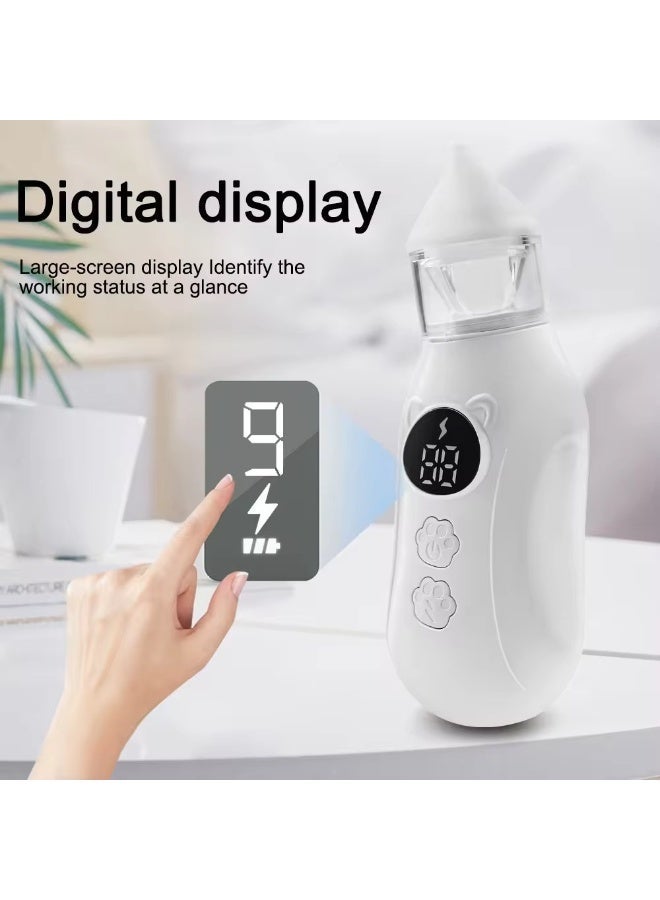 StarKids Electric Baby Nasal Aspirator - 9 Suction Levels - Digital Display - USB Rechargeable - Image 5