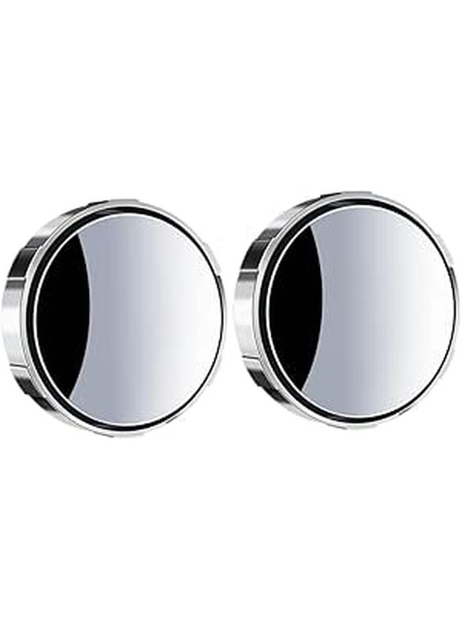 2Pcs Car Suction Rearview Mirror Wide Angle for Enhanced Visibility and Safety - Image 1
