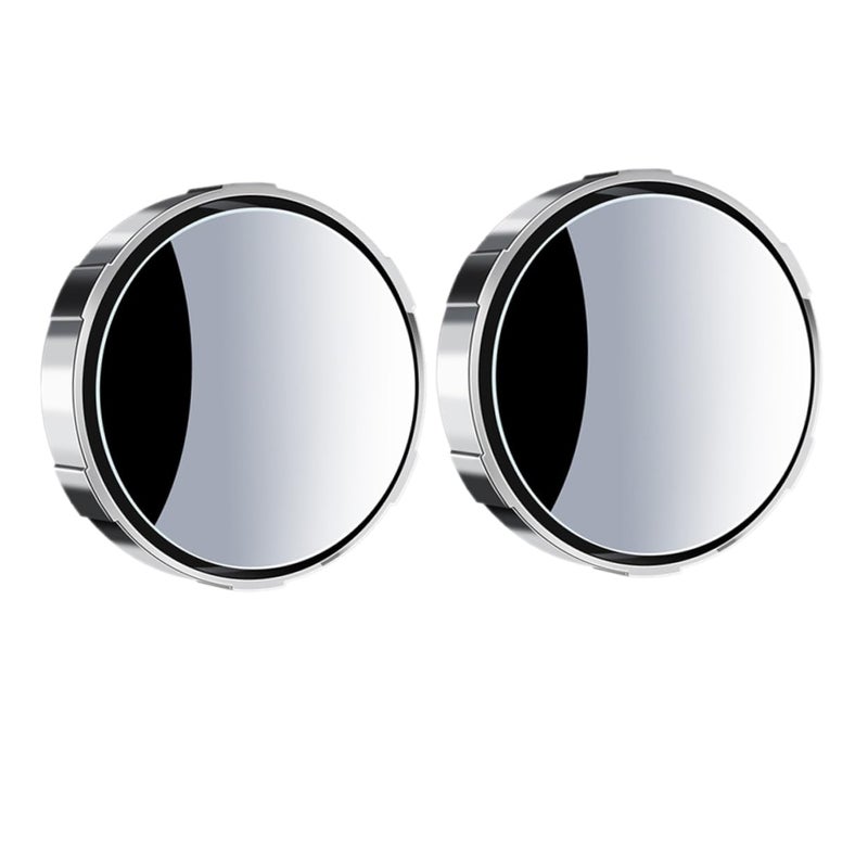 2Pcs Car Suction Rearview Mirror Wide Angle for Enhanced Visibility and Safety - Image 2