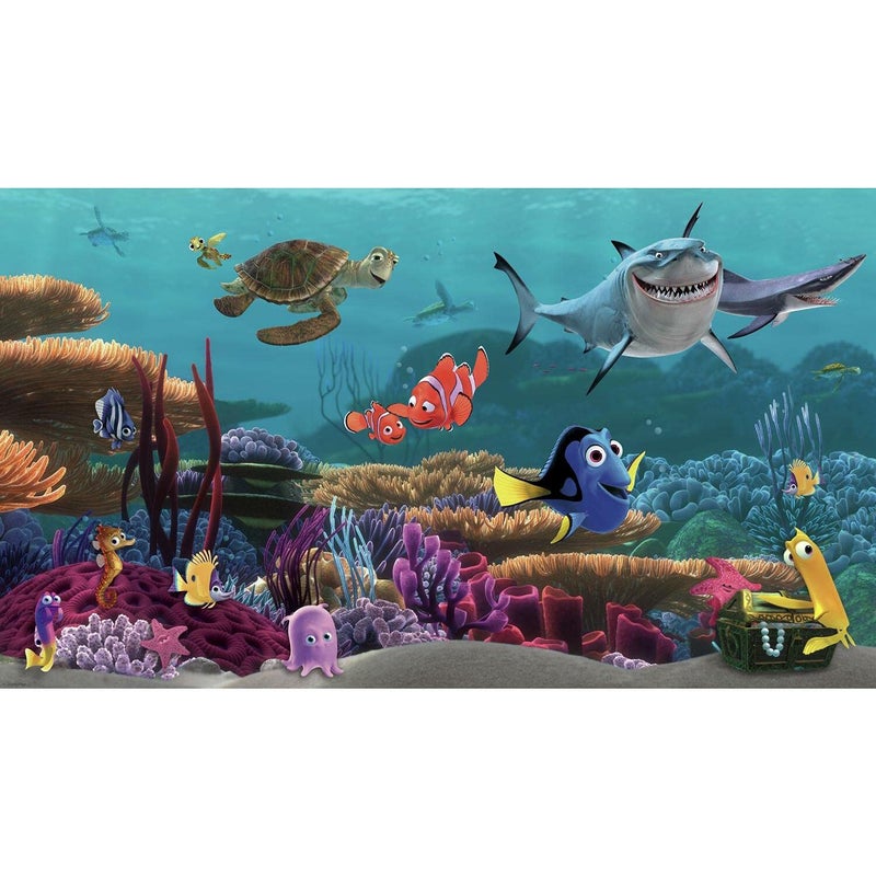 RoomMates Disney Pixar Finding Nemo Peel and Stick Wall Mural by RoomMates,JL1278M - Image 1