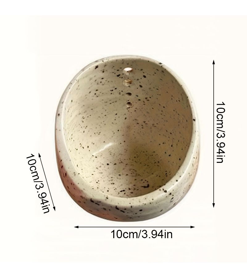 White Pottery Herb Stripper Bowl For Kitchen Stripping - Image 1