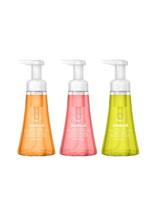 Method Foam Hand Soap Variety 1 Lemon Mint 1 Pink Grapefruit 1 Orange Ginger 10 oz each 3 Count Variety Pack - pzsku/Z37C7181AF3AA879C874CZ/45/_/1742912891/e9690e4e-a545-4cd3-9377-9531dd2657e1