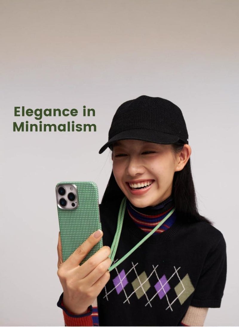 iPhone 16 Pro Max Ultra Slim Case / MagSafe Compatible / 3D Grip Textured / Raised Camera Lip / Drop and Damage Protection - Forest Green