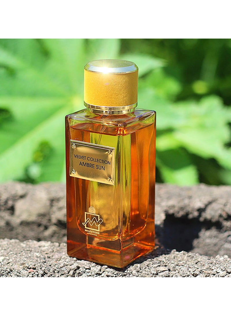 Milestone™ Velvet Collection Amber Sun Eau De Parfum For Unisex - 100ml( Velvet Amber Skin by Dolce&Gabbana ) - Image 4