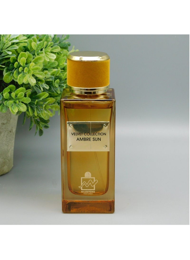 Milestone™ Velvet Collection Amber Sun Eau De Parfum For Unisex - 100ml( Velvet Amber Skin by Dolce&Gabbana ) - Image 5