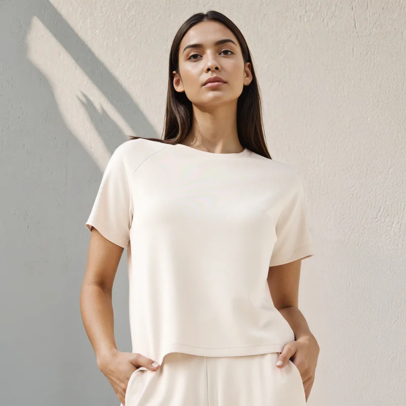 سبلاش فيڤ Crew Neck T-shirt with Short Sleeves