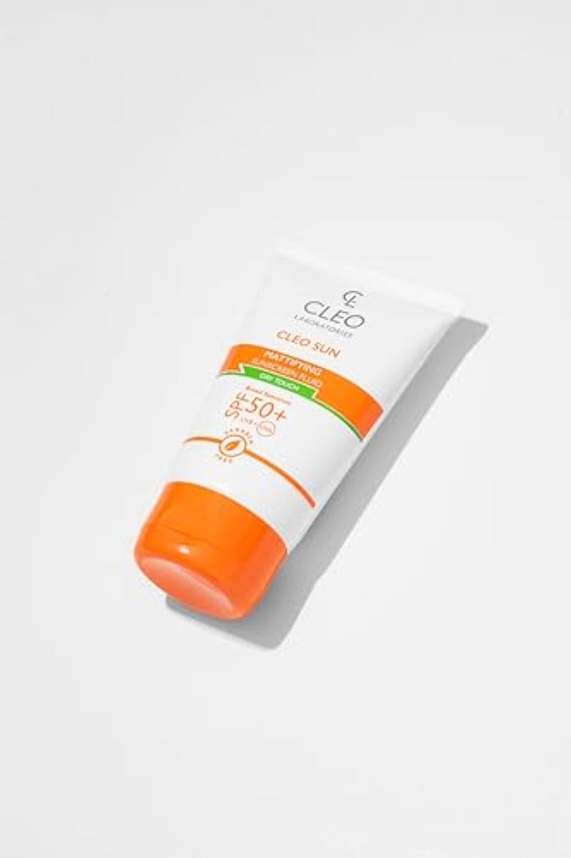 Cleo mattifying sunscreen fluid 50 spf, 50 ml - Image 2