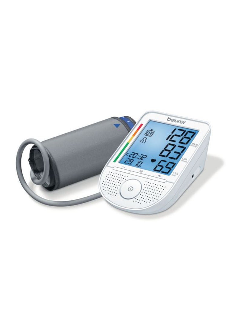 Beurer - BM 49 Upper Arm Blood Pressure Monitor – Voice Output in Multiple Languages Arrhythmia Detection Dual-User Memory WHO Classification XL Display 5 Year Warranty - Image 1