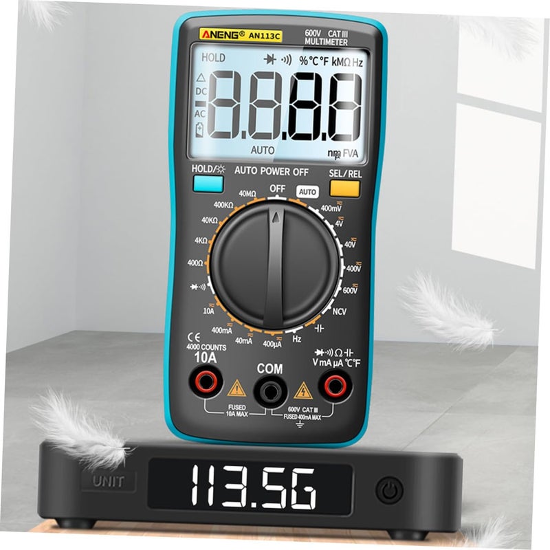 Artibetter Auto Ranging Digital Multimeter with Clear Display for Accurate Electrical Testing - Image 3