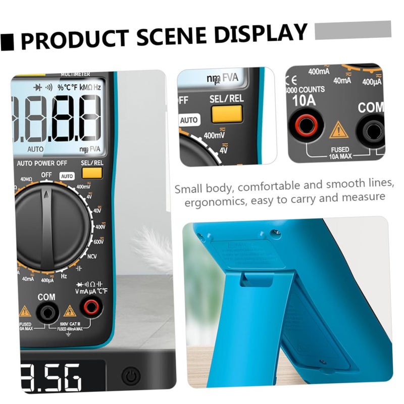 Artibetter Auto Ranging Digital Multimeter with Clear Display for Accurate Electrical Testing - Image 5