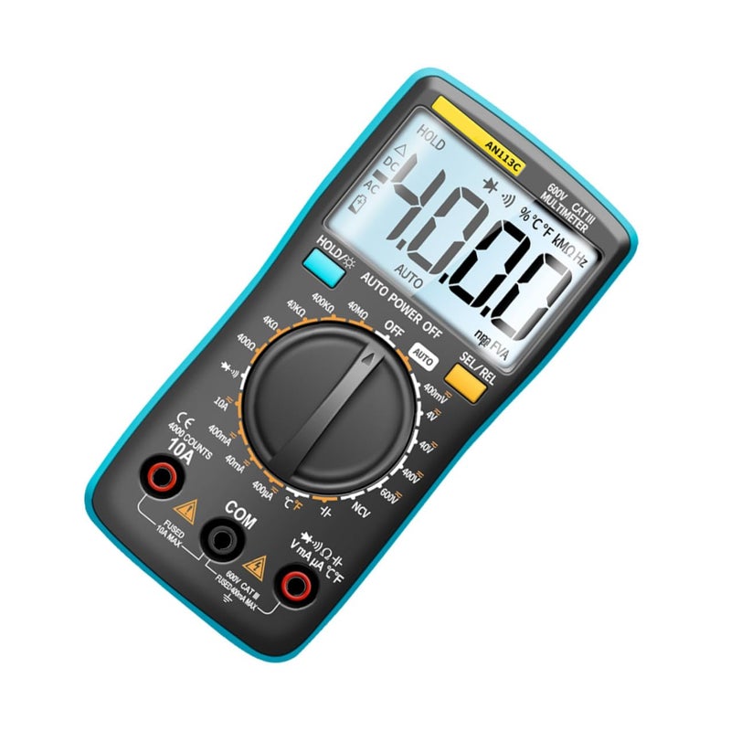 Artibetter Auto Ranging Digital Multimeter with Clear Display for Accurate Electrical Testing - Image 1