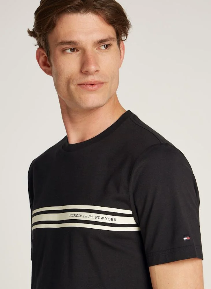 TOMMY HILFIGER Stripe Crew Neck T-Shirt