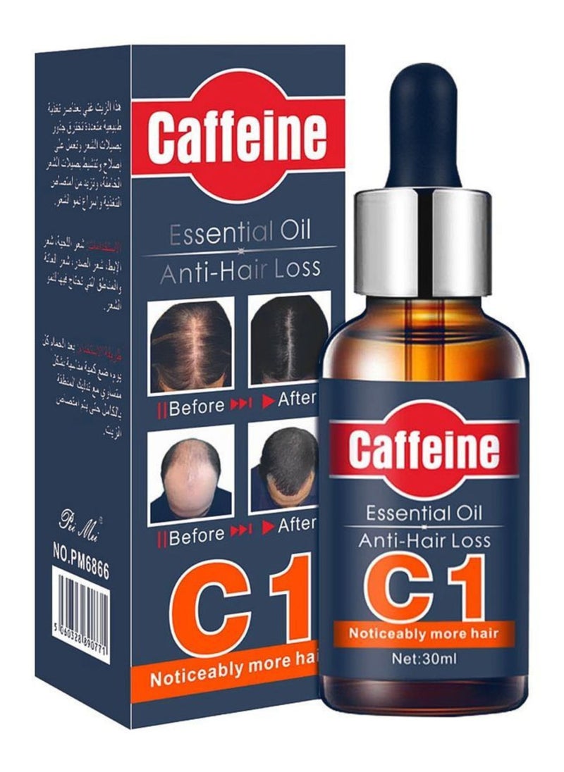 Caffeine Caffeine C1 Anti Hair Loss Essential Oil For Men & Women 30 ml 