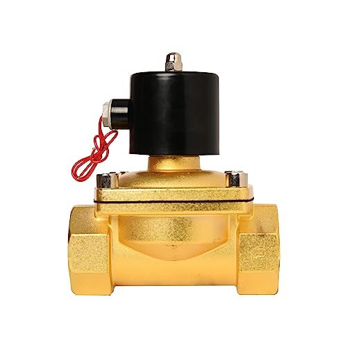 HYCO Diaphragm Operated Electric Solenoid Valve NPT Normally Closed NC Direct Action AC 220V for Water, Air, Gas, Fuels (2W-500-50 2") - Image 4