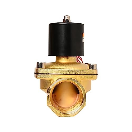 HYCO Diaphragm Operated Electric Solenoid Valve NPT Normally Closed NC Direct Action AC 220V for Water, Air, Gas, Fuels (2W-500-50 2") - Image 3