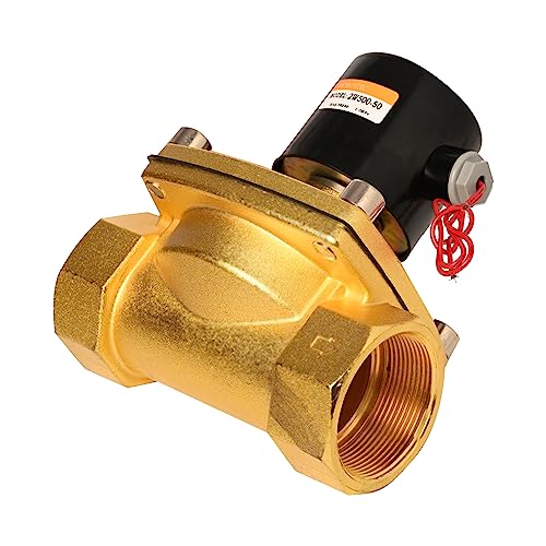 HYCO Diaphragm Operated Electric Solenoid Valve NPT Normally Closed NC Direct Action AC 220V for Water, Air, Gas, Fuels (2W-500-50 2") - Image 5