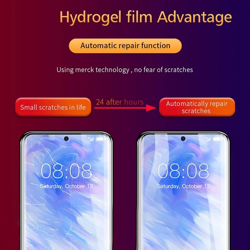 (1+2 قطعة) غطاء لوكيون Z Flip 4 متوافق مع حامي شاشة Samsung Galaxy Z Flip 4 (الشاشة الداخلية) فيلم هيدروجيل غطاء هاتف ناعم شفاف وواضح (Z Flip 4) - Image 4