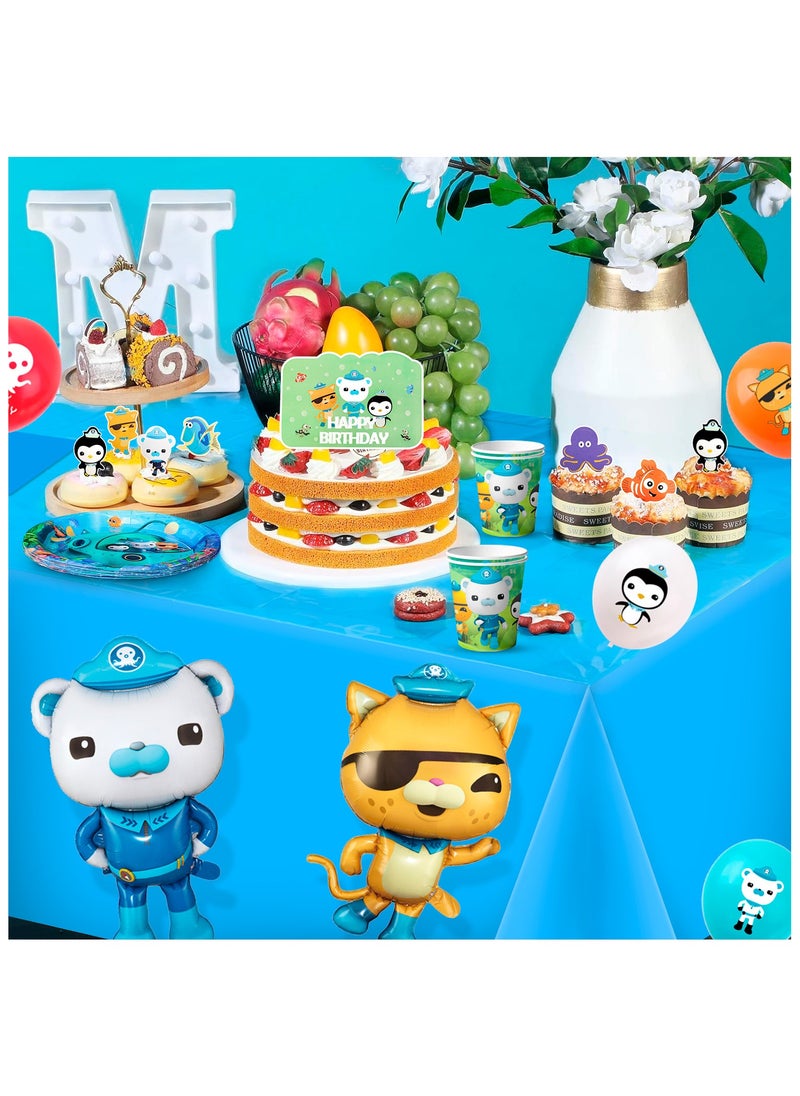 FRUITFUL PARTY - The Octonauts Birthday Party Decorations for 10 Guests, Octonauts Themed Disposable Party Tableware Set - Image 1