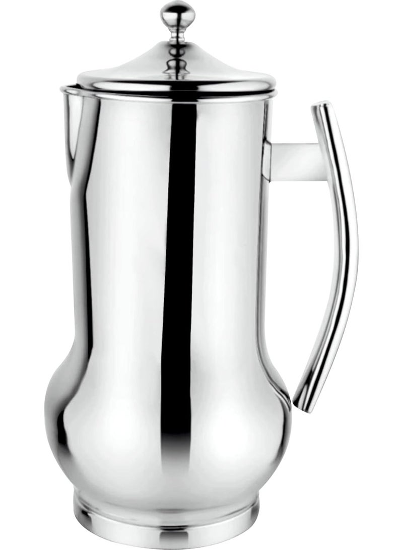 Prabha Stainless Steel Belito Water Jug Plain - 2000ml | Ideal for Home & Kitchen - Image 1