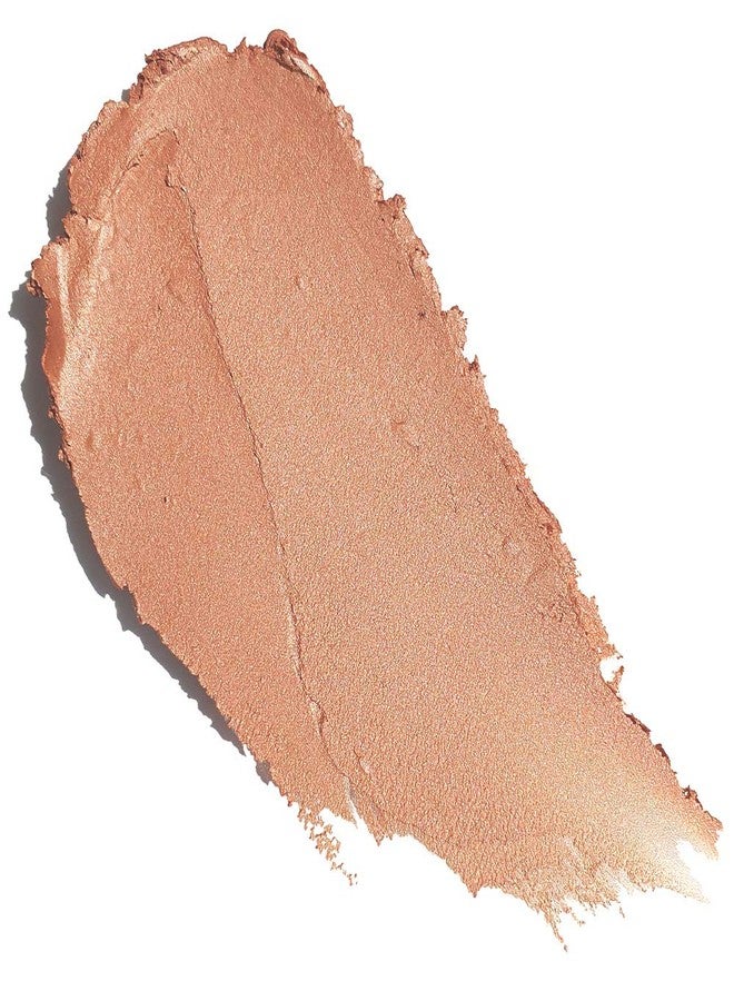MODE Cosmetics MODE Glide & Glow 3 in 1 Highlighter Creamy Color Makeup Blush Stick, Long Wear Glowing Radiance Eyes, Cheeks, Lips, Nourishing Natural Skincare, Vegan - GLIMMER - Lustrous Light Golden Peach .15 oz - Image 2