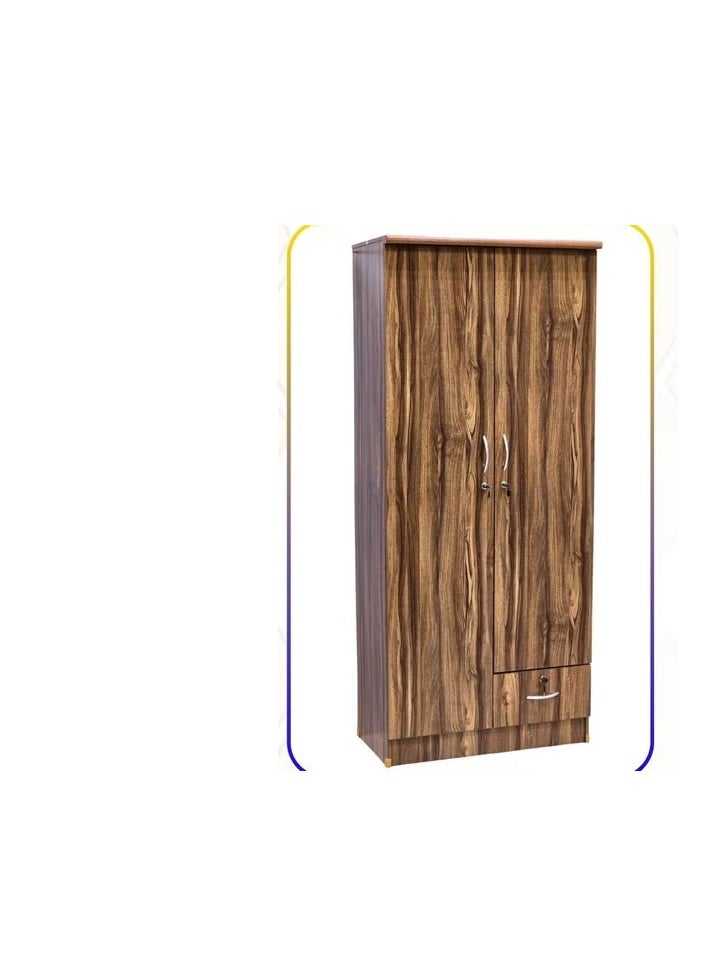 Galaxy Design Galaxy Design 2-Door 3-Shelf, 1 Hanger Interior Mirror Cabinet, Oak Gold GDF-SBF621  - Image 2