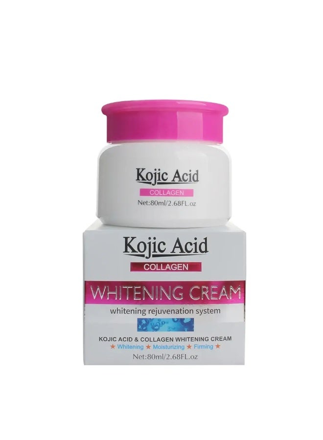 KOJIC ACID Kojic Acid Collagen Whitening Cream - 80ml , Sunscreen Cream 50 ML And Underarm Whitening Cream 50 ML - Image 4