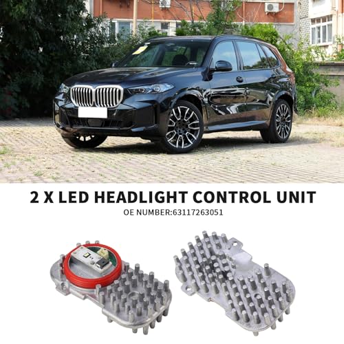 Bomunik Headlight LED DRL Light Angel Eye Module For BMW 2008-2017 E80 E92 E93 F06 F32 F33 328i 335i 335is 428i 430i 435i 440i 640i 650i M3 M4 M6 Replacement number # 63117263051 - Image 5